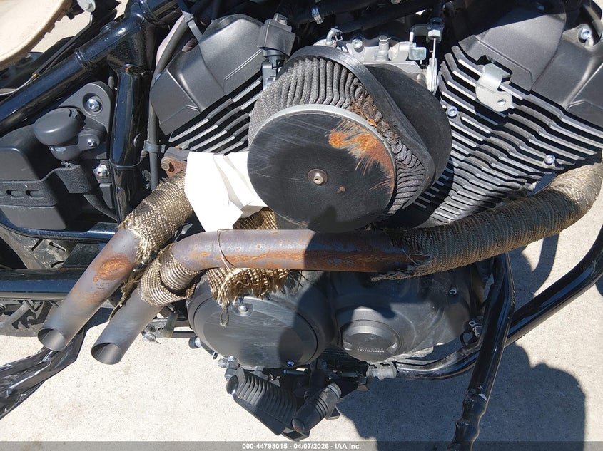 2017 Yamaha Xv VIN JYAVN05E6HA013283 IAAI salvage auction — LEFT & RIGHT, Salvage (Texas), sold $25 on 2026-07-29 (photo 8)