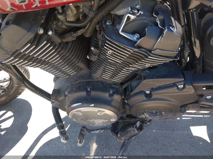 2017 Yamaha Xv VIN JYAVN05E6HA013283 IAAI salvage auction — LEFT & RIGHT, Salvage (Texas), sold $25 on 2026-07-29 (photo 9)