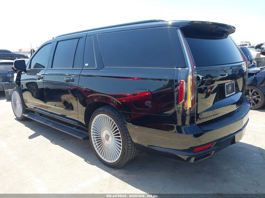 2023 Cadillac Escalade esv VIN 1GYS4PKLXPR204558 IAAI salvage auction — LEFT FRONT, Salvage (California), sold $36,600 on 2026-07-08 (photo 3)