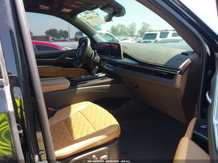 2023 Cadillac Escalade esv VIN 1GYS4PKLXPR204558 IAAI salvage auction — LEFT FRONT, Salvage (California), sold $36,600 on 2026-07-08 (photo 5)