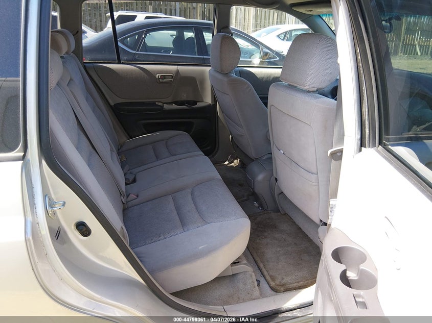 2003 Toyota Highlander VIN JTEHF21A030155510 IAAI salvage auction — FRONT END, Clear (Virginia), sold $175 on 2026-07-27 (photo 8)