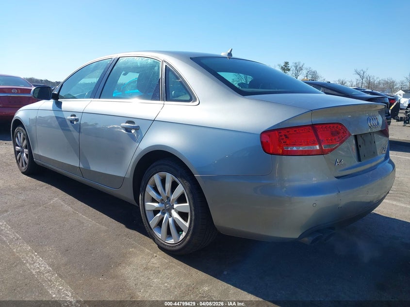 2010 Audi A4 VIN WAUFFAFL1AN053985 IAAI salvage auction — FRONT & REAR, Salvage (New Jersey), sold $425 on 2026-07-20 (photo 3)