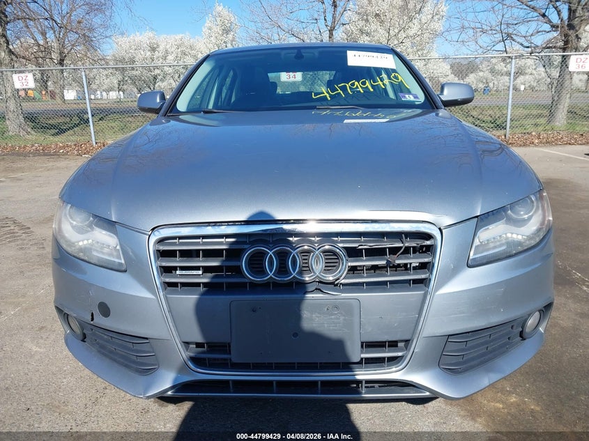 2010 Audi A4 VIN WAUFFAFL1AN053985 IAAI salvage auction — FRONT & REAR, Salvage (New Jersey), sold $425 on 2026-07-20 (photo 6)