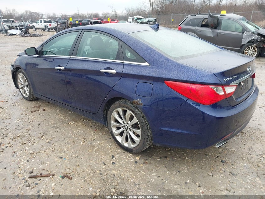 2012 Hyundai Sonata VIN 5NPEC4AB4CH394470 IAAI salvage auction — RIGHT FRONT, Salvage (Texas), sold $325 on 2026-07-30 (photo 3)