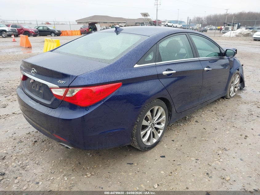 2012 Hyundai Sonata VIN 5NPEC4AB4CH394470 IAAI salvage auction — RIGHT FRONT, Salvage (Texas), sold $325 on 2026-07-30 (photo 4)