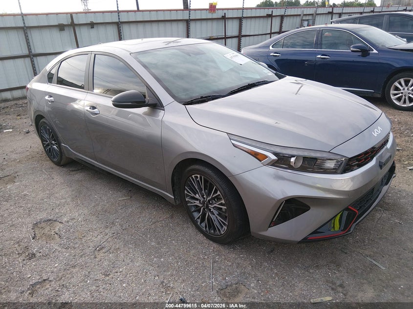 2024 Kia Forte VIN 3KPF54AD3RE716447 IAAI salvage auction — LEFT FRONT, Original (Texas), sold $7,850 on 2026-07-08 (photo 1)