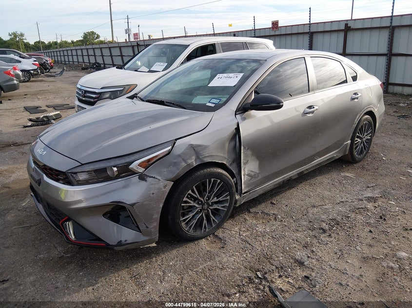 2024 Kia Forte VIN 3KPF54AD3RE716447 IAAI salvage auction — LEFT FRONT, Original (Texas), sold $7,850 on 2026-07-08 (photo 2)
