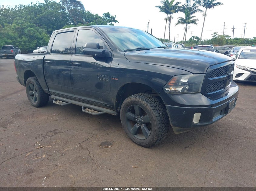 2018 Ram 1500 VIN 1C6RR7LT0JS248693 IAAI salvage auction — UNKNOWN, Salvage (Hawaii), sold $2,925 on 2026-08-04 (photo 1)