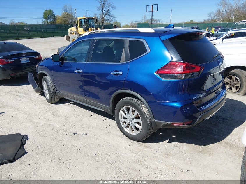 2017 Nissan Rogue VIN KNMAT2MV5HP594357 IAAI salvage auction — FRONT END, Salvage (Indiana), sold $250 on 2026-07-13 (photo 3)