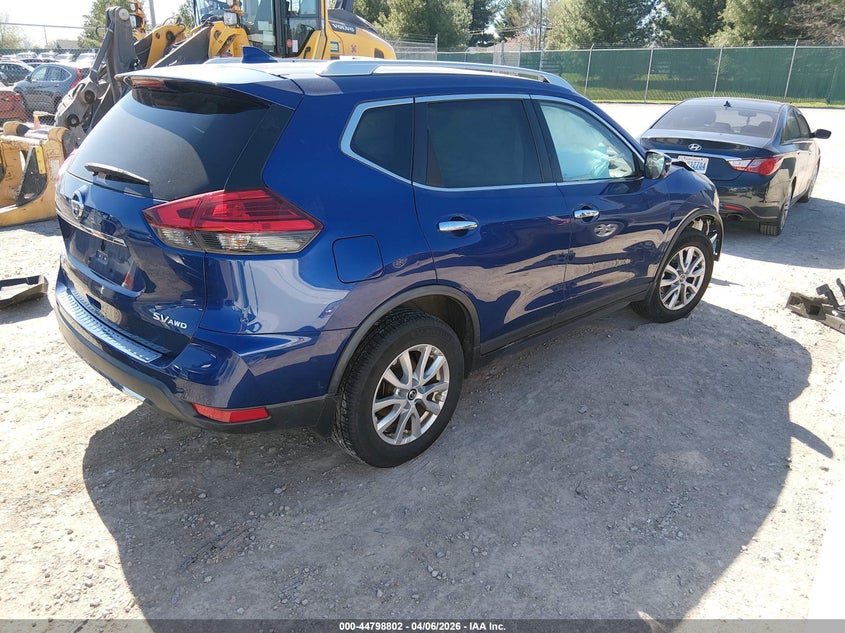 2017 Nissan Rogue VIN KNMAT2MV5HP594357 IAAI salvage auction — FRONT END, Salvage (Indiana), sold $250 on 2026-07-13 (photo 4)
