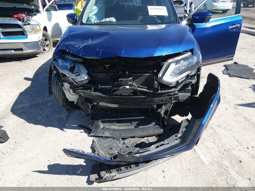 2017 Nissan Rogue VIN KNMAT2MV5HP594357 IAAI salvage auction — FRONT END, Salvage (Indiana), sold $250 on 2026-07-13 (photo 6)