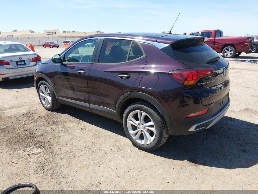 2021 Buick Encore gx VIN KL4MMBS20MB076953 IAAI salvage auction — FRONT END, Wait Title, sold $2,300 on 2026-07-17 (photo 3)