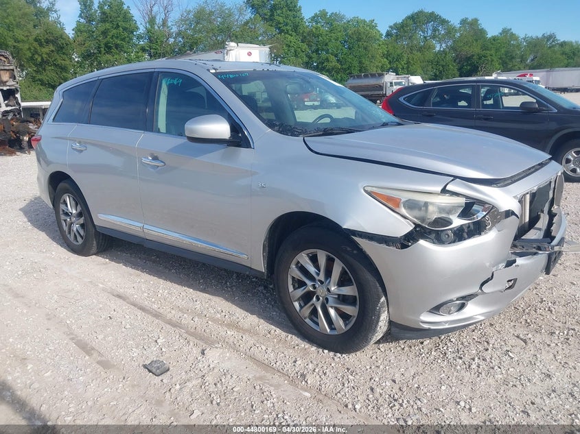 2015 Infiniti Qx60 VIN 5N1AL0MM5FC505902 IAAI salvage auction — FRONT END, Salvage (Missouri), sold $750 on 2026-07-24 (photo 1)