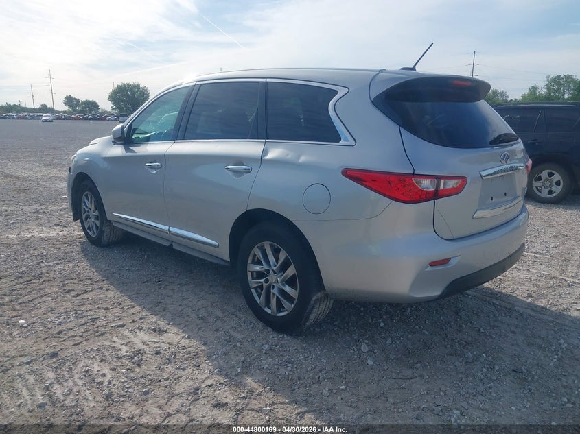 2015 Infiniti Qx60 VIN 5N1AL0MM5FC505902 IAAI salvage auction — FRONT END, Salvage (Missouri), sold $750 on 2026-07-24 (photo 3)