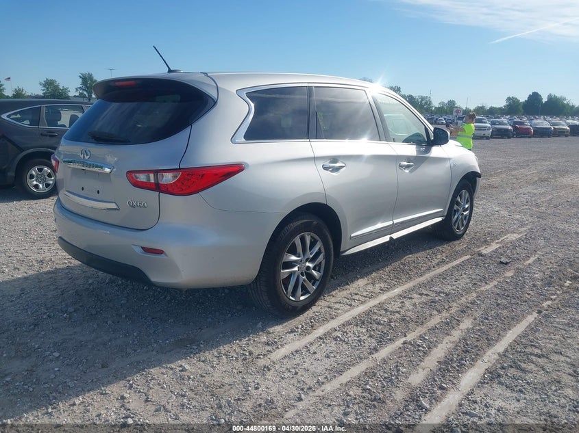 2015 Infiniti Qx60 VIN 5N1AL0MM5FC505902 IAAI salvage auction — FRONT END, Salvage (Missouri), sold $750 on 2026-07-24 (photo 4)