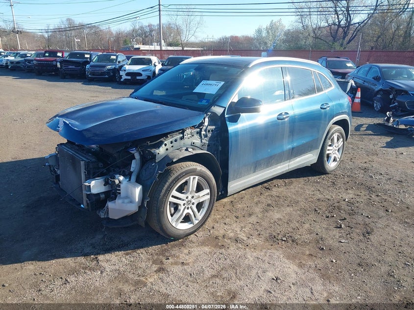 2021 Mercedes-benz Gla-klasse VIN W1N4N4HB9MJ260681 IAAI salvage auction — FRONT END, Salvage (New Jersey), sold $7,875 on 2026-08-25 (photo 2)