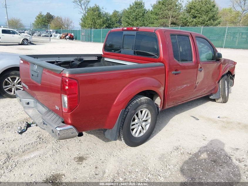 2018 Nissan Navara (frontier) VIN 1N6AD0ER3JN727277 IAAI salvage auction — RIGHT FRONT, Original (Texas), sold $4,150 on 2026-08-31 (photo 4)