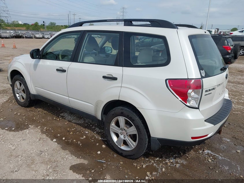 2012 Subaru Forester VIN JF2SHBBC0CH438920 IAAI salvage auction — SIDE, Salvage Title, sold $425 on 2026-07-16 (photo 3)
