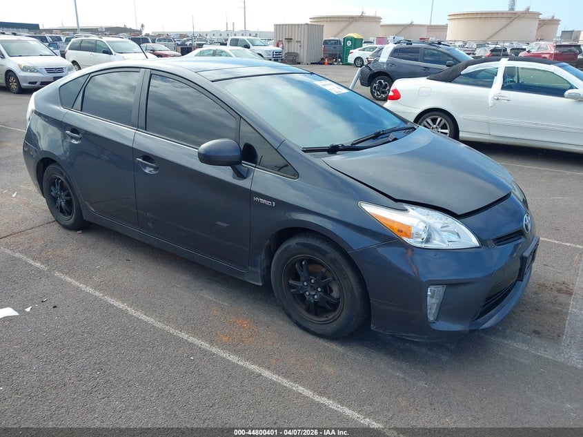 2012 Toyota Prius VIN JTDKN3DU8C1500396 IAAI salvage auction — WATER/FLOOD, Salvage (Hawaii), sold $125 on 2026-07-28 (photo 1)