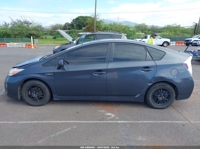 2012 Toyota Prius VIN JTDKN3DU8C1500396 IAAI salvage auction — WATER/FLOOD, Salvage (Hawaii), sold $125 on 2026-07-28 (photo 6)