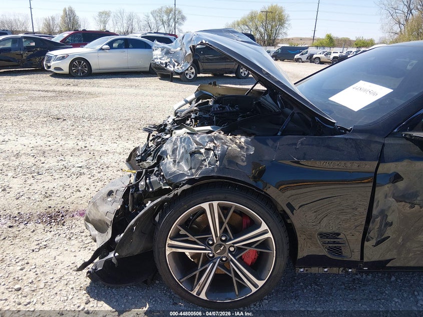 2024 Genesis G70 VIN KMTG54SE0RU136099 IAAI salvage auction — FRONT END, Salvage (Ohio), sold $3,050 on 2026-07-08 (photo 6)