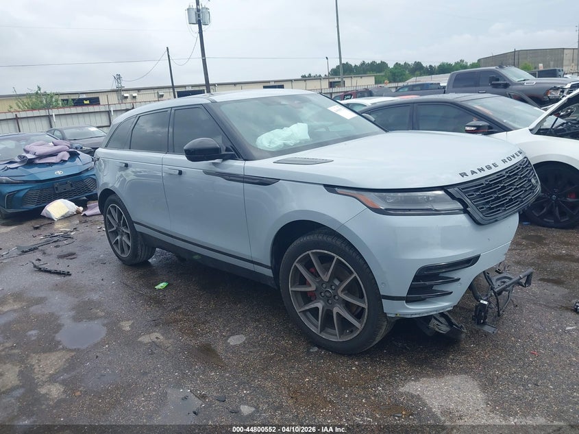 2025 Land rover Range rover velar VIN SALYL2EXXSA392339 IAAI salvage auction — FRONT END, Original (Texas), sold $19,300 on 2026-07-13 (photo 1)