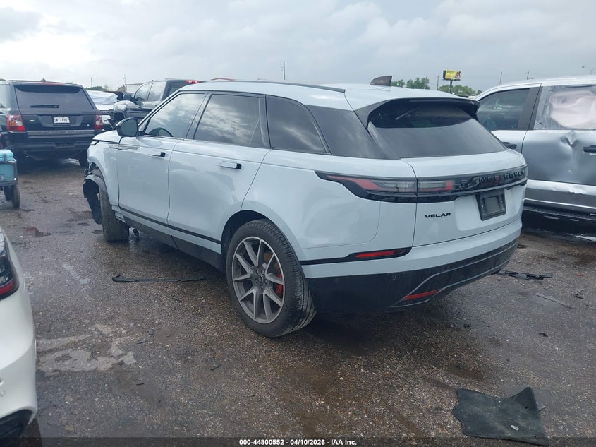 2025 Land rover Range rover velar VIN SALYL2EXXSA392339 IAAI salvage auction — FRONT END, Original (Texas), sold $19,300 on 2026-07-13 (photo 3)