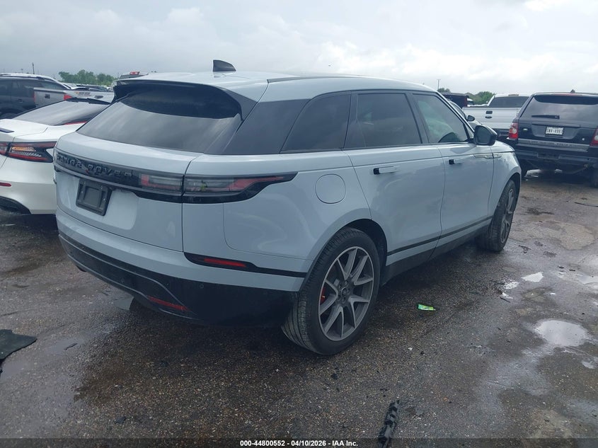 2025 Land rover Range rover velar VIN SALYL2EXXSA392339 IAAI salvage auction — FRONT END, Original (Texas), sold $19,300 on 2026-07-13 (photo 4)
