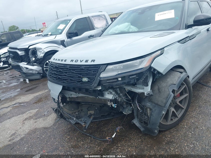 2025 Land rover Range rover velar VIN SALYL2EXXSA392339 IAAI salvage auction — FRONT END, Original (Texas), sold $19,300 on 2026-07-13 (photo 6)