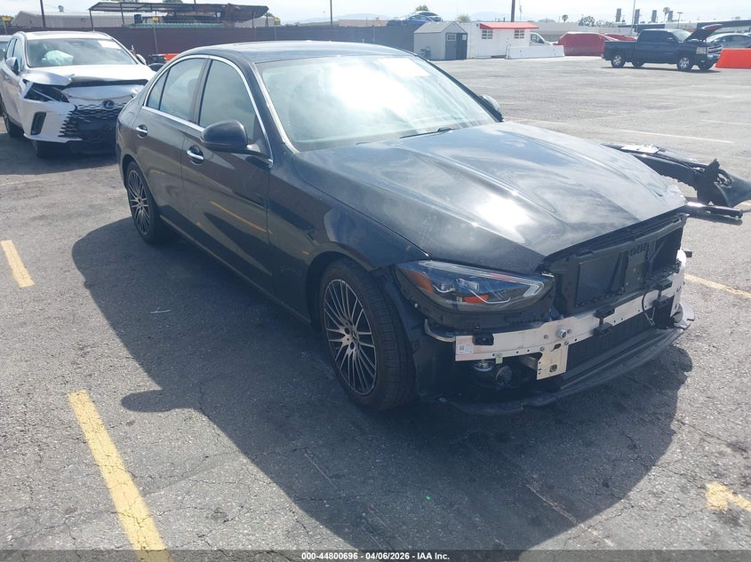2025 Mercedes-benz C class VIN W1KAF4GB0SR273963 — IAAI salvage auction photo
