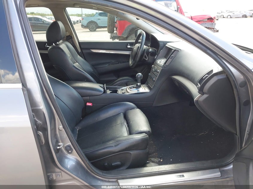2012 Infiniti G VIN JN1CV6AP3CM625943 IAAI salvage auction — LEFT FRONT, Salvage Title, sold $1,150 on 2026-07-23 (photo 5)
