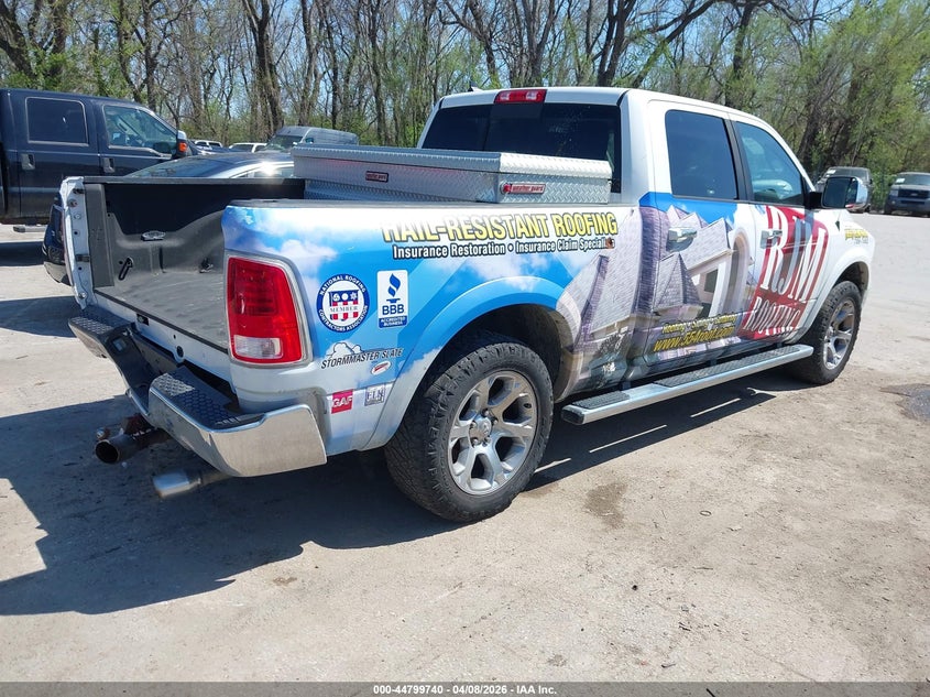 2015 Ram 1500 VIN 1C6RR7VT0FS596594 IAAI salvage auction — REAR END, Salvage Title, sold $2,300 on 2026-07-18 (photo 4)