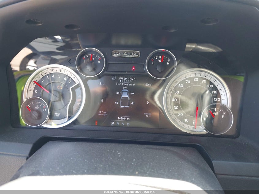 2015 Ram 1500 VIN 1C6RR7VT0FS596594 IAAI salvage auction — REAR END, Salvage Title, sold $2,300 on 2026-07-18 (photo 7)