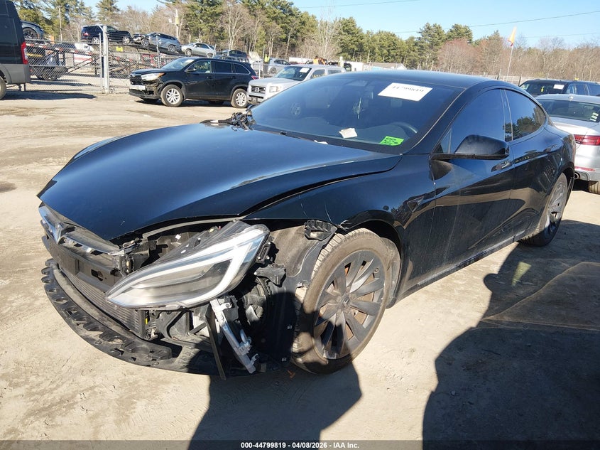 2017 Tesla Model s VIN 5YJSA1E18HF218326 IAAI salvage auction — FRONT END, Wait Title, sold $5,300 on 2026-07-09 (photo 2)