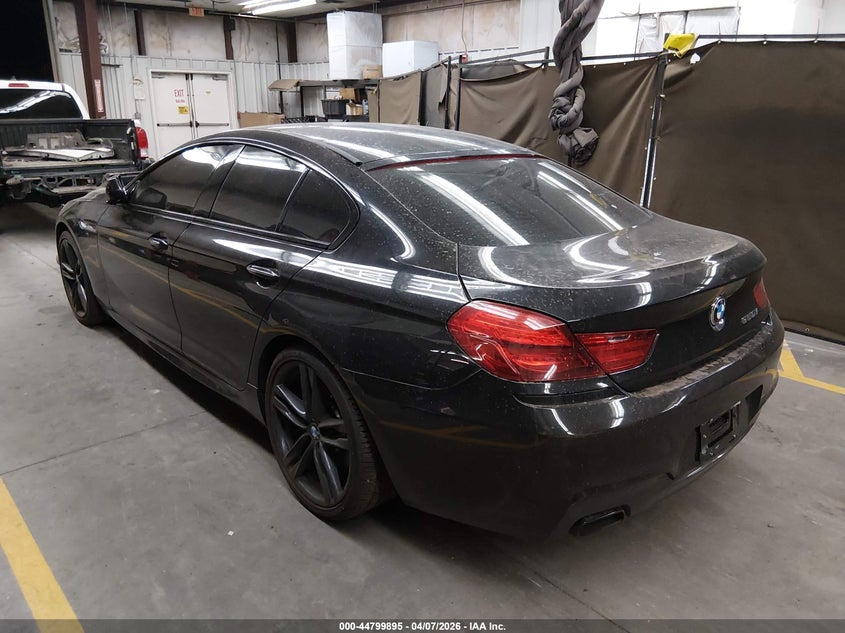 2015 BMW 6er VIN WBA6B2C57FGB99183 IAAI salvage auction — UNKNOWN, Salvage Title, sold $3,700 on 2026-07-28 (photo 3)