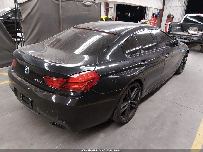 2015 BMW 6er VIN WBA6B2C57FGB99183 IAAI salvage auction — UNKNOWN, Salvage Title, sold $3,700 on 2026-07-28 (photo 4)