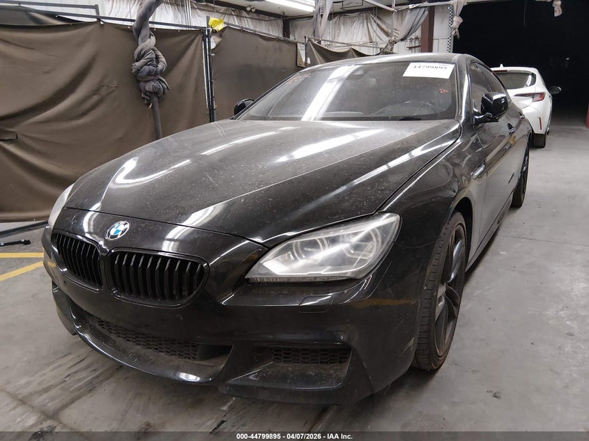 2015 BMW 6er VIN WBA6B2C57FGB99183 IAAI salvage auction — UNKNOWN, Salvage Title, sold $3,700 on 2026-07-28 (photo 6)