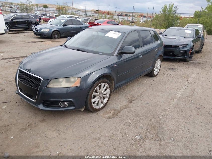 2010 Audi A3 VIN WAUBEAFMXAA115675 IAAI salvage auction — REAR END, Salvage (New Mexico), sold $300 on 2026-07-20 (photo 2)