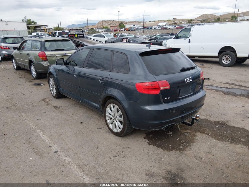 2010 Audi A3 VIN WAUBEAFMXAA115675 IAAI salvage auction — REAR END, Salvage (New Mexico), sold $300 on 2026-07-20 (photo 3)