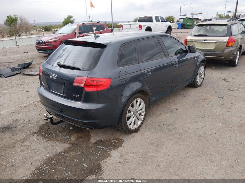 2010 Audi A3 VIN WAUBEAFMXAA115675 IAAI salvage auction — REAR END, Salvage (New Mexico), sold $300 on 2026-07-20 (photo 4)