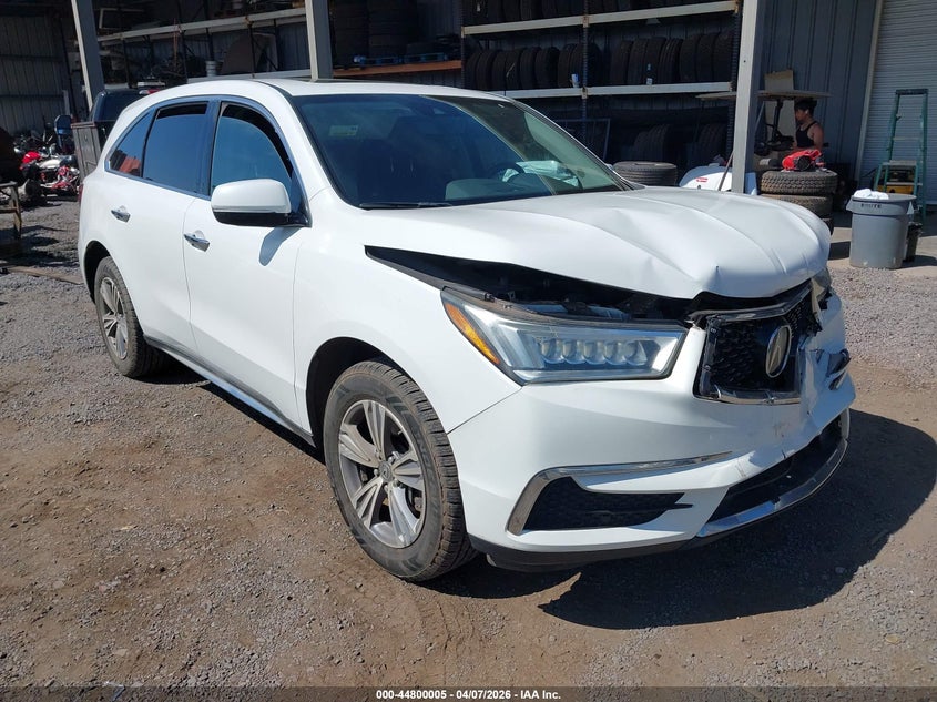 2020 Acura Mdx VIN 5J8YD3H34LL001356 IAAI salvage auction — FRONT END, Salvage (Hawaii), sold $4,475 on 2026-07-28 (photo 1)