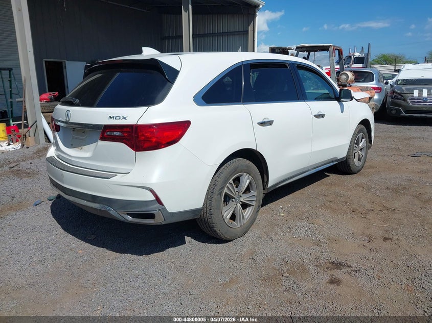 2020 Acura Mdx VIN 5J8YD3H34LL001356 IAAI salvage auction — FRONT END, Salvage (Hawaii), sold $4,475 on 2026-07-28 (photo 4)