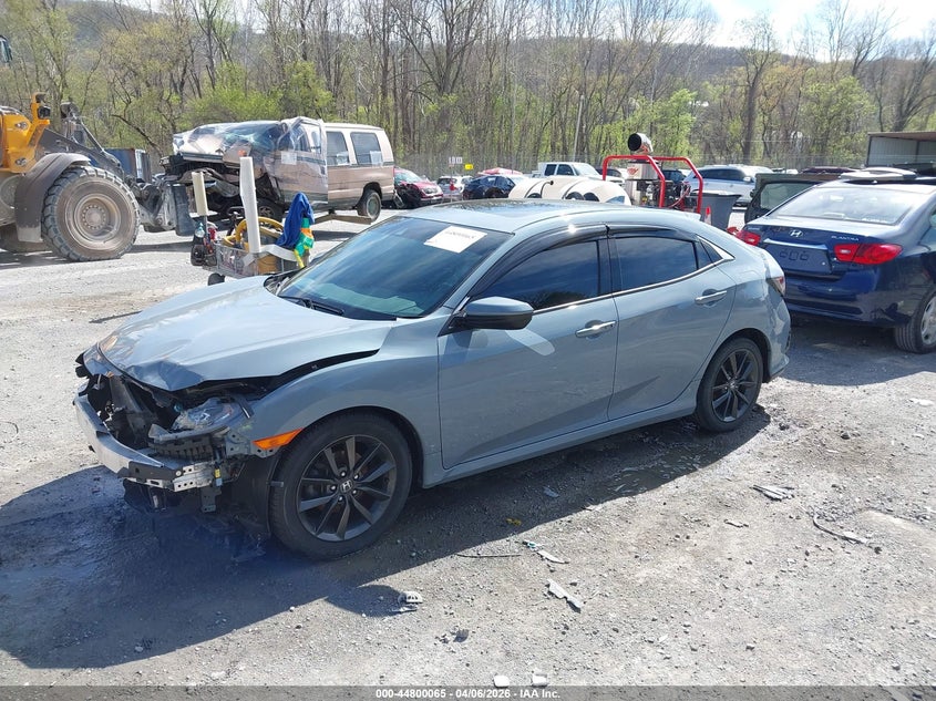 2021 Honda Civic VIN SHHFK7H65MU231861 IAAI salvage auction — FRONT END, Salvage Title, sold $3,150 on 2026-07-21 (photo 2)