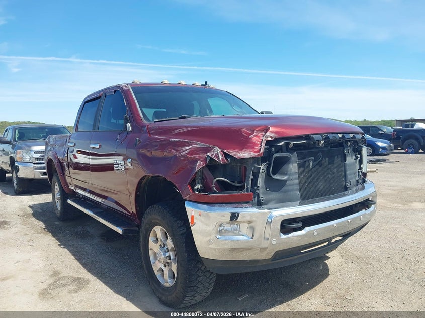 2017 Ram 2500 VIN 3C6UR5DL1HG694429 IAAI salvage auction — LEFT SIDE, Clear (Oklahoma), sold $19,300 on 2026-09-08 (photo 1)