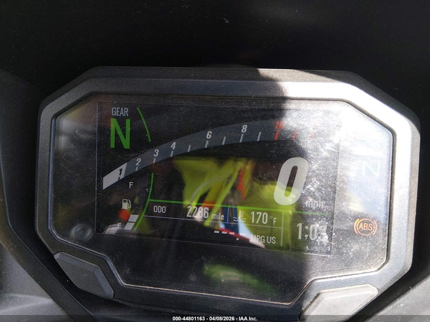 2022 Kawasaki Ninja VIN ML5EXEM10NDA65266 IAAI salvage auction — LEFT & RIGHT, Salvage Title, sold $1,400 on 2026-07-22 (photo 7)