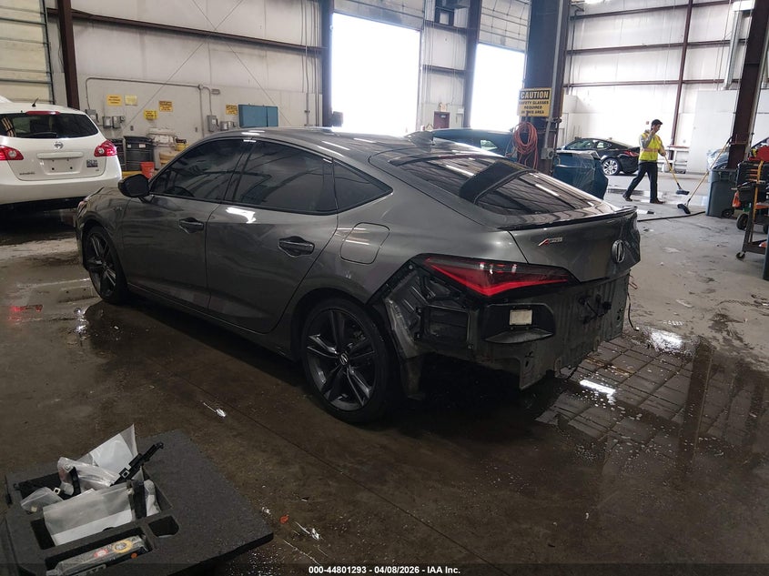 2024 Acura Integra VIN 19UDE4H35RA009584 IAAI salvage auction — REAR END, Salvage (Idaho), sold $11,150 on 2026-07-31 (photo 3)