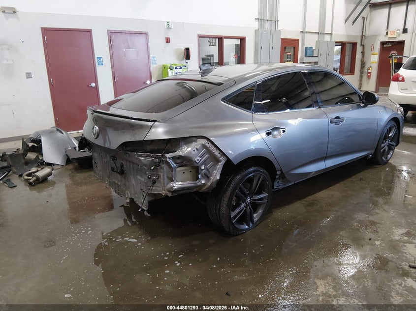 2024 Acura Integra VIN 19UDE4H35RA009584 IAAI salvage auction — REAR END, Salvage (Idaho), sold $11,150 on 2026-07-31 (photo 4)