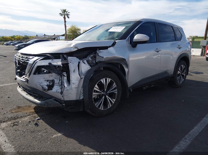 2023 Nissan Rogue VIN JN8BT3BA3PW415736 IAAI salvage auction — FRONT END, Wait Title, sold $3,400 on 2026-07-24 (photo 2)