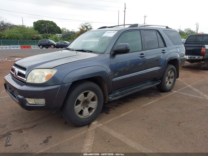 2005 Toyota 4runner VIN JTEZU14R858027915 IAAI salvage auction — WATER/FLOOD, Salvage (Hawaii), sold $100 on 2026-07-28 (photo 2)