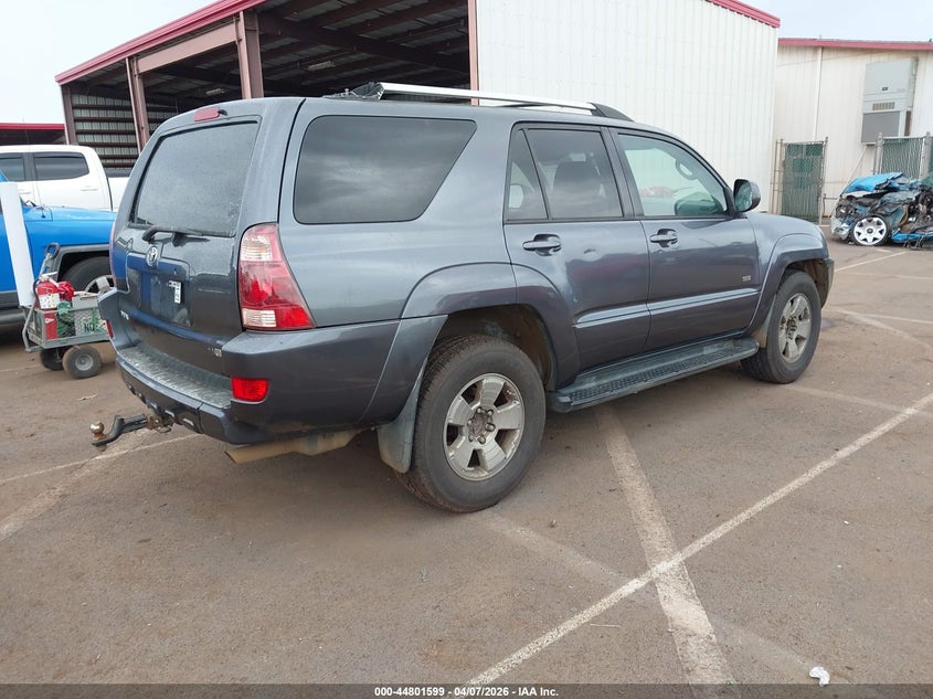 2005 Toyota 4runner VIN JTEZU14R858027915 IAAI salvage auction — WATER/FLOOD, Salvage (Hawaii), sold $100 on 2026-07-28 (photo 4)